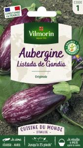 Aubergine Listada de Gandia - Cuisine du Monde